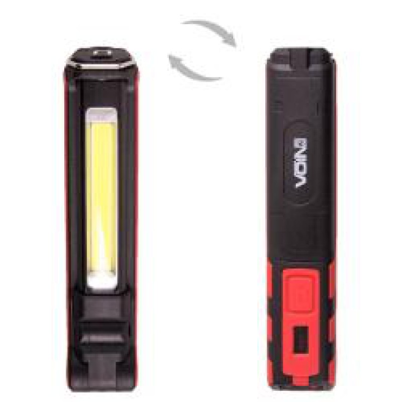 Переноска "VOIN" VL-107, 5W-COB+3W XPE/АКБ 2000mAh/магнит/инд. заряда
