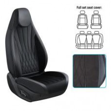 Набор чехлов V-8885 Bk пол-к-т экокожа черные