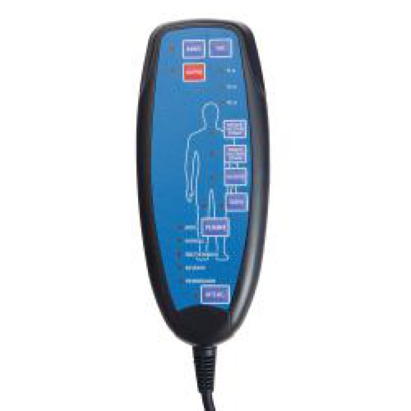 Накидка на сидіння масажна з підігрівом 12В/220В VMH-1508