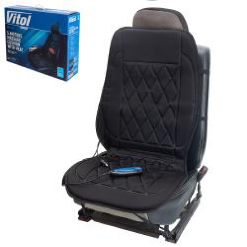 Накидка на сиденье массажная с подогревом 12В/220В VMH-1509