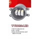 Фари дод. модель Toyota Cars/TY3032-LED/12V6W/ел.проводка