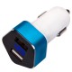 Автомобільний зарядний пристрій VOIN C-2406 2USB (12 / 24V - 5V 2,4A) + вольтметр