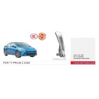 Фары доп.модель Toyota Prius C 2020-/TY-9508-L2L/LED-12V5W/DRL+TURN/эл.проводка (TY-9508-L2LED 2в1)