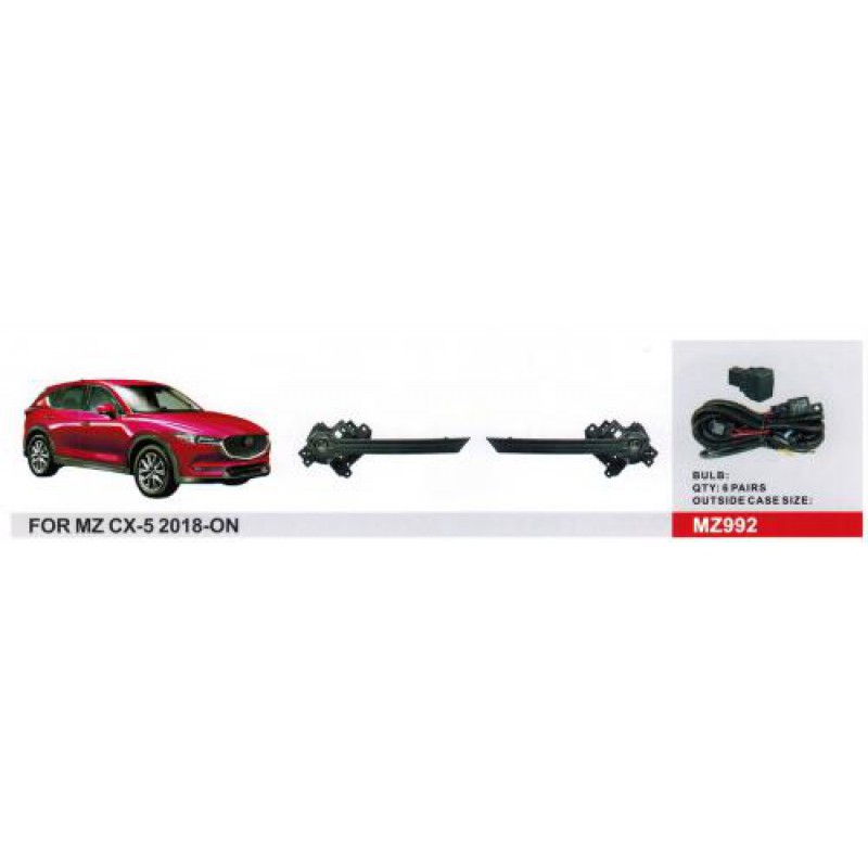 Фари дод. модель Mazda CX-5 2018-/MZ-992L/LED-10W/ел.проводка