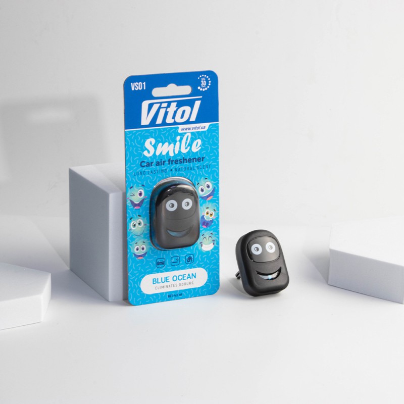 Освіжувач повітря Vitol Smile Blue Ocean 4мл