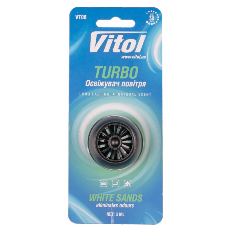 Освіжувач повітря Vitol Turbo White Sands