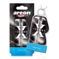 Освежитель воздуха жидкий листик AREON 'LIQUID'  X-Version New car 8,5 мл (LCX04)