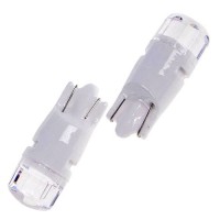 Лампа диодная T-10 ceramic 3D круглая прозрачная  Blue 10636 (T-10 ceramic 3D Blue)