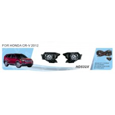 Фари дод. модель Honda CR-V/2012-14/HD-532X/ел.проводка