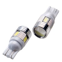 Лампа діодна T-10 -6SMD-5630 лiнза 0176/10217