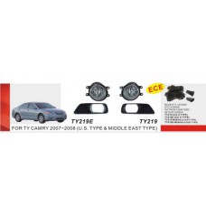 Фари дод. модель Toyota Camry 40 2006-09/TY-219Е-U/H11-12V55W/ел.проводка