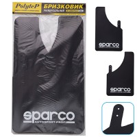 Брызговики "Sport Master" XL 230*375  SPARCO черный 2шт