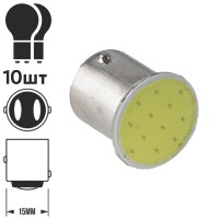 Лампа диодная S25 1157-COB-12 2 контакта  08769 (1157-COB-12)