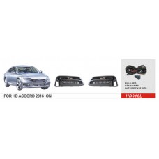 Фари дод. модель Honda Accord/2017-/HD-916L/LED-12V7W//ел.проводка
