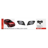 Фари дод. модель Nissan X-Trail/Rogue 2014-16/NS-730/H11-12V55W/eл.проводка