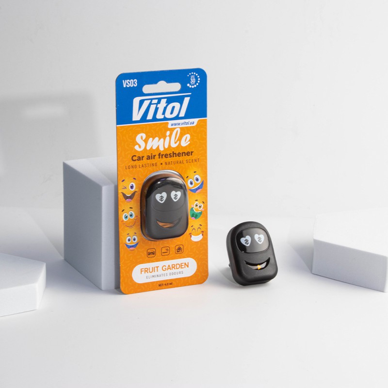 Освіжувач повітря Vitol Smile Fruit Garden 4мл