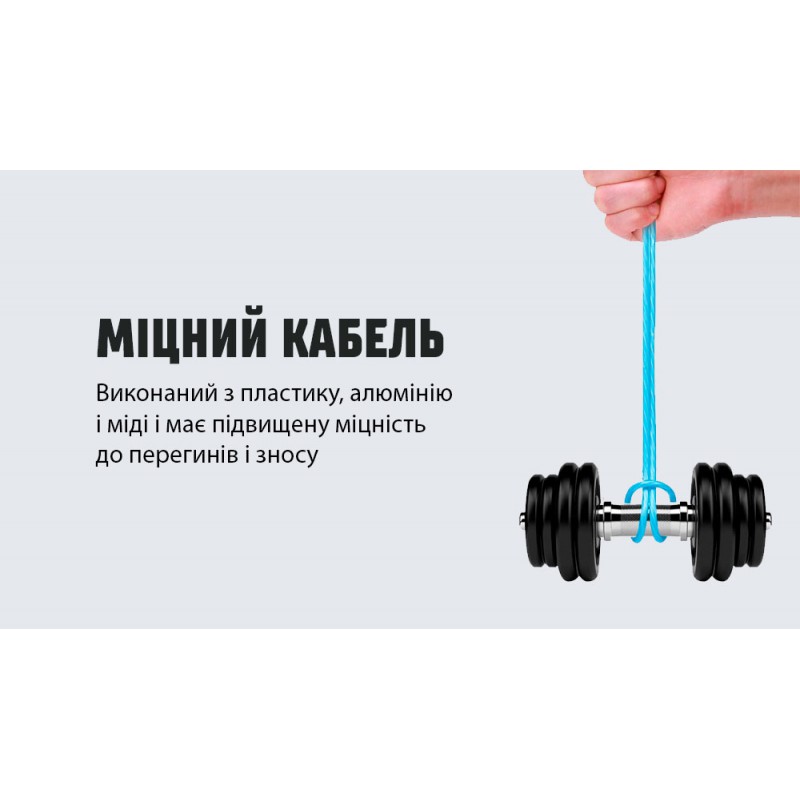 Кабель магнітний Multicolor LED VOIN USB - Type C 3А, 1m, (швидка зарядка / передача даних)