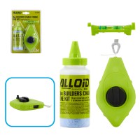 Alloid. Шнур разметочный 30м, с флаконом мелового порошка