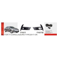 Фари дод. модель Toyota Corolla 2016-18/TY-577E-A/H11-12V55W/ел.проводка