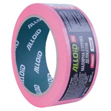 Alloid Pro. Стрічка малярська делікатна, рисова, рожева 38мм х 40м, 100мкм
