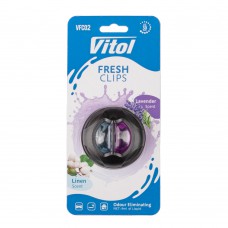 Освіжувач повітря Vitol Fresh Clips Linen +Lavender