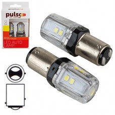 Лампа PULSO/габаритні/LED 1157/BA15s/12SMD-2835/9-36v/550/100lm (LP-66157W)