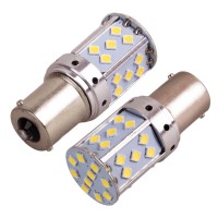 Лампа диодная S25 1156-3030-35SMD 1 контакта 10702 (1156-3030-35SMD 1)