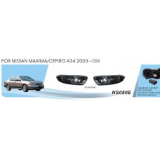 Фари дод. модель Nissan Maxima/Cefiro A33 2000-04/NS-080E/H3-12V55W/ел.проводка