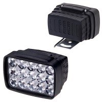 Фара рабочего света AUR (15led*10w 90х60мм) 12V пластик 48784 (G022)