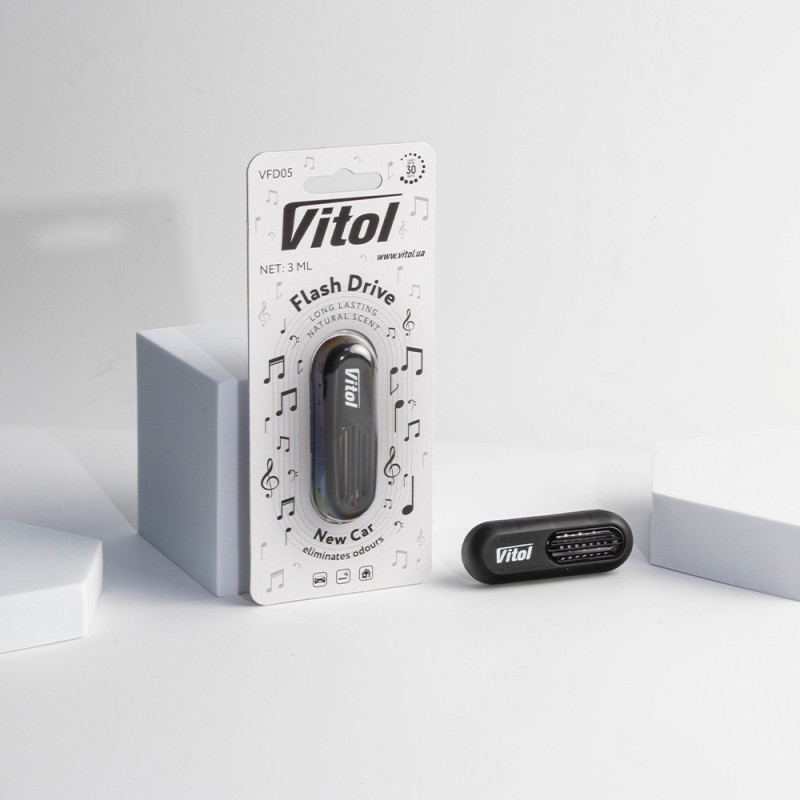 Освіжувач повітря Vitol Flash Drive New car