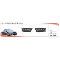 Фари дод. модель Honda Accord/2012-15/HD-586/H8-12V35W/ел.проводка