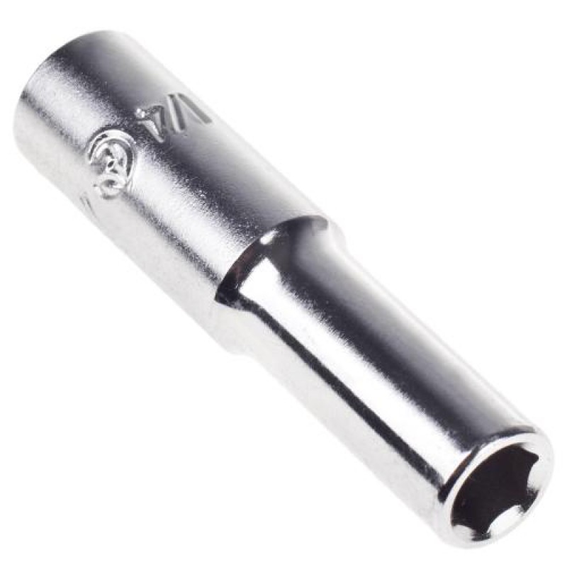 Торцева головка глибока 1/4" 6-г 10 мм (2300M10) HANS