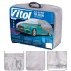 Тент (чохол) автом CC13401 M сірий з підкладкою PEVA/PP Cotton/432х165х119 к.з.