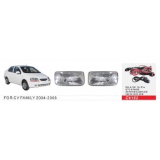 Фари дод. модель Chevrolet Aveo Family/2004-06/CV-153/881-12V27W/eл.проводка