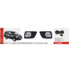 Фари дод. модель Toyota Prado FJ150 2010-13/TY-340/H11-12V55W/ел.проводка