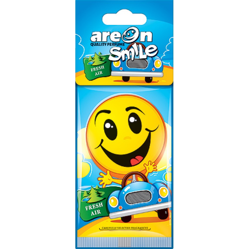 Освіжувач повітря AREON сухий листок Smile Dry Fresh Air