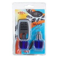Ароматизатор  на дефлектор "Nuvo" Double Blister New Car 8ml (уп. 12 шт) с запаской (102814)