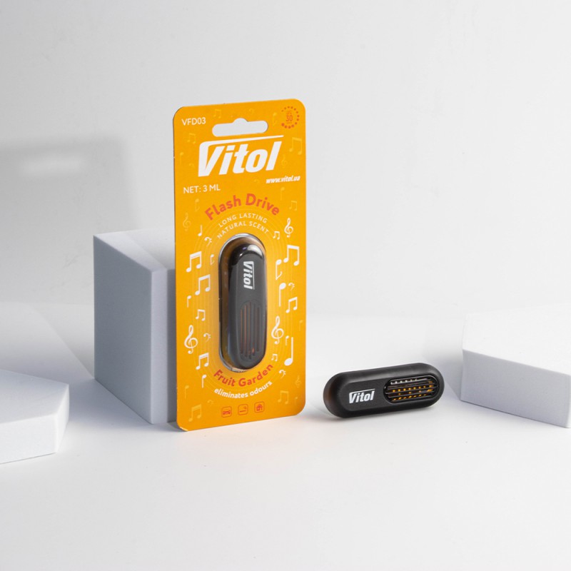 Освіжувач повітря Vitol Flash Drive Fruit Garden