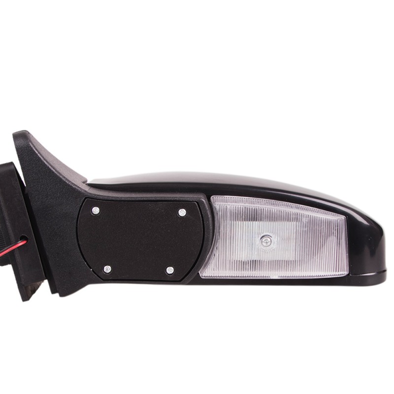 Дзеркало бічне ЗБ 3107П/LADA 04,05,07/BLACK/LED чорне