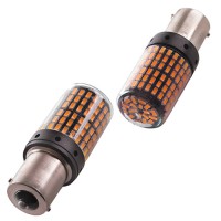 Лампа диодная S25 1156-3014-144SMD Y 1 контакта 10700 (1156-3014-144SMD Y 1)