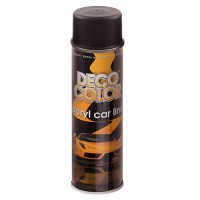 Deco Color Фарба аероз. 500ml акрилова /чорний мат