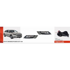 Фари дод. модель Ford Fusion 2017-18/FD-915L/LED-12V9W/eл.проводка