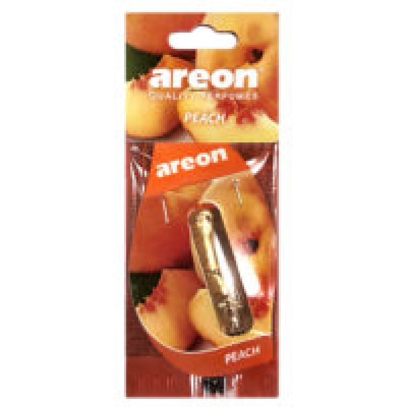 Освежитель воздуха жидкий листик AREON "LIQUID" Peach 5ml