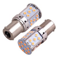 Лампа діодна S25 1156-3030-35SMD Y 1 контакту 10701