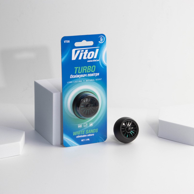 Освіжувач повітря Vitol Turbo White Sands