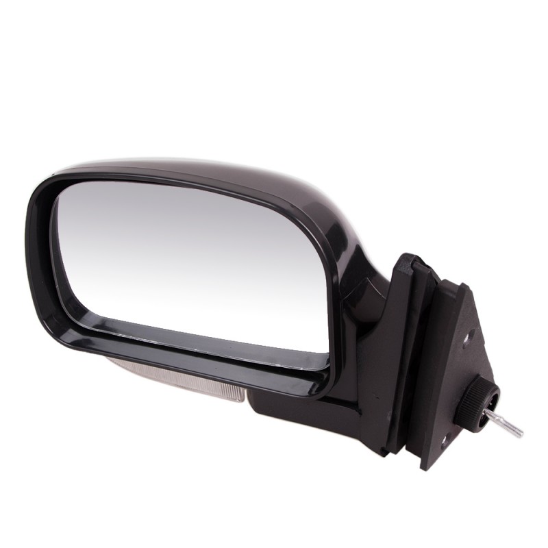 Дзеркало бічне ЗБ 3107П/LADA 04,05,07/BLACK/LED чорне