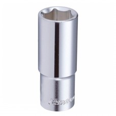 Торцева головка глибока 1/2" 6-г 13 мм (4300M13) HANS