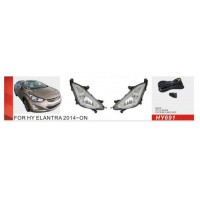 Фари дод. модель Hyundai Elantra/2014-16/HY-691W/H8-12V35W/ел.проводка