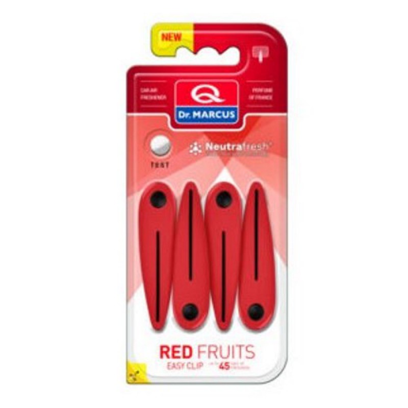 Освіжувач повітря на обдув DrMarkus EASY CLIP Red Fruits