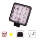 Фара рабочего света WLP-48S1F5 SPOT 16Led*3W (108*108*50)/10-30V/48W/6000K